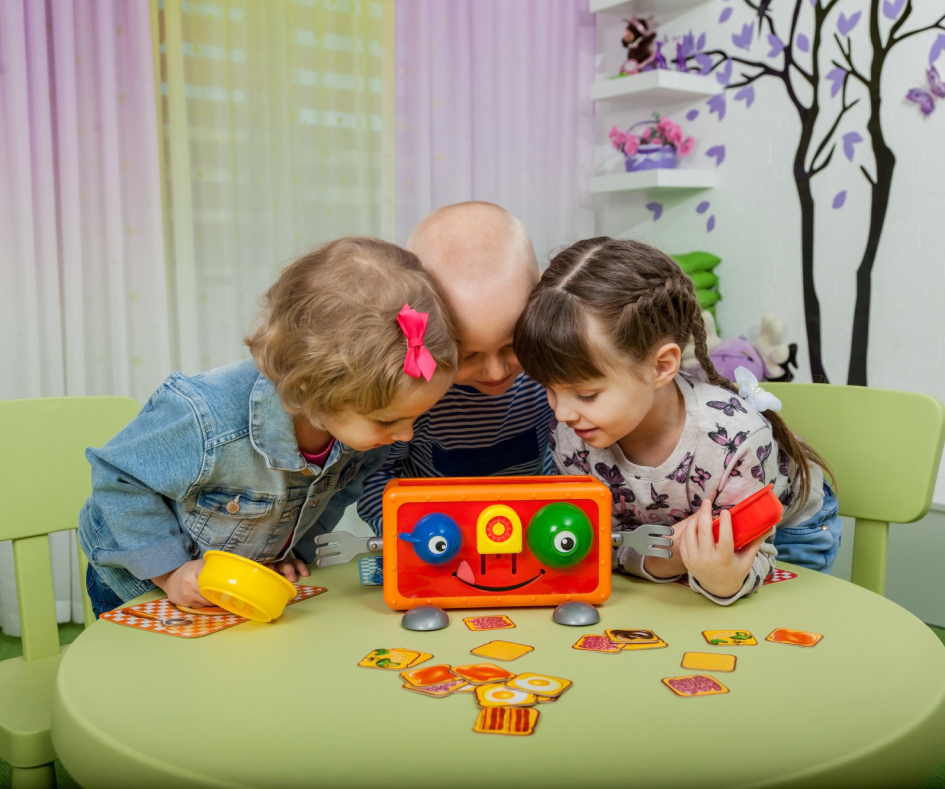 Bright engaging early-education classroom at Sprouts Academy